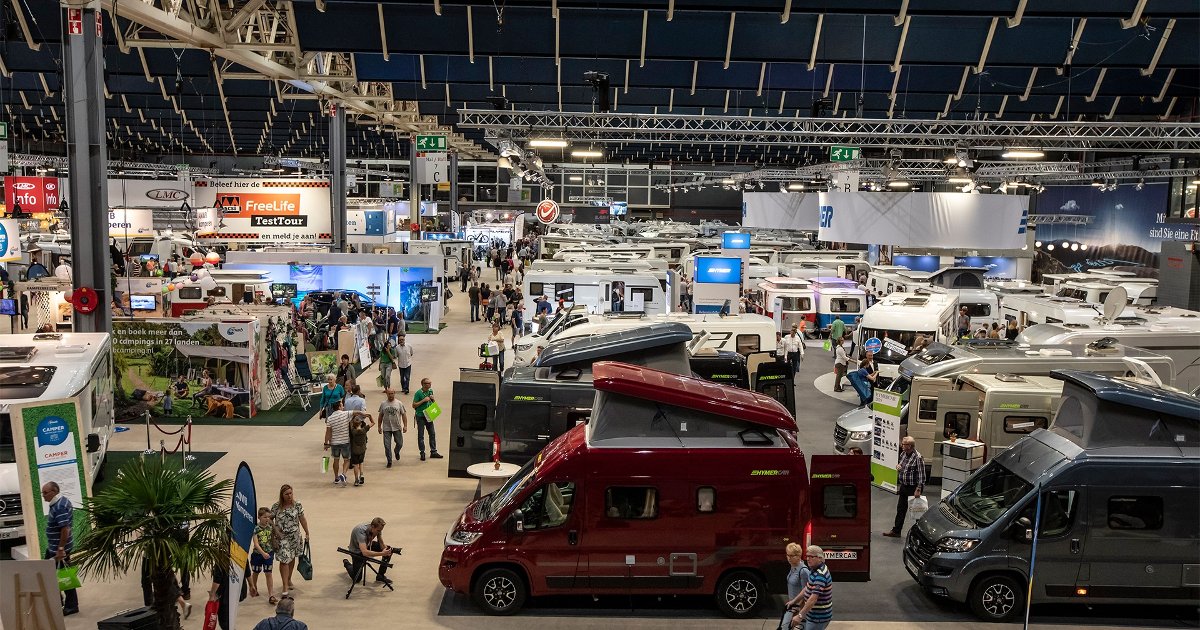 Kampeer & Caravan Jaarbeurs Trein NS Spoordeelwinkel