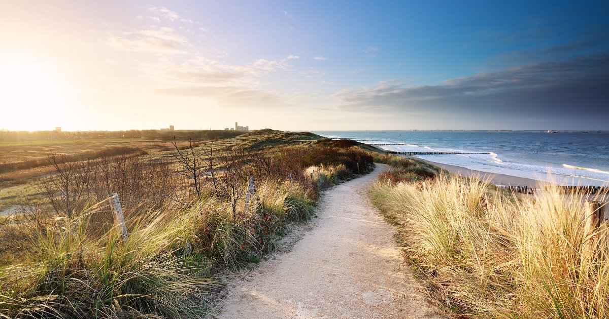 6x mooiste wandelingen langs de kust van Nederland | NS