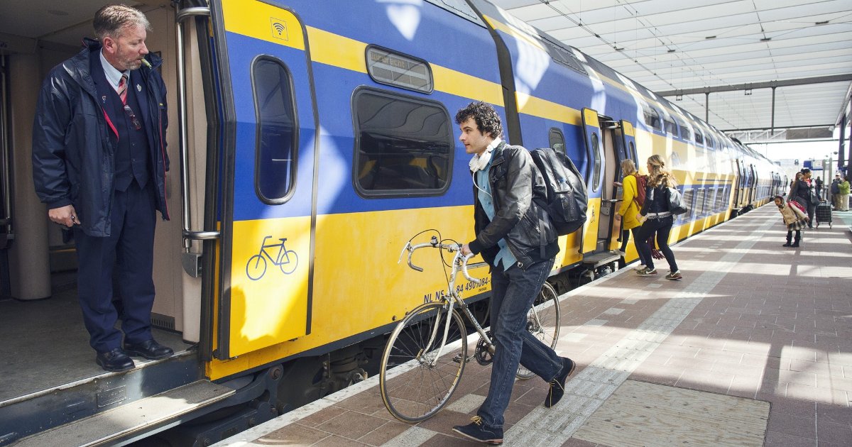 wanneer fiets mee in de trein